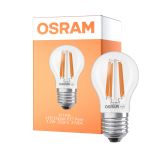 Osram LED Classic LED E27 Pear Filament Clear 1.2W 255lm - 827 Extra Warm White | Replaces 25W