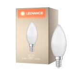 Ledvance  Classic LED E14 Candle Frosted 4.9W 470lm - 827 Extra Warm White | Replaces 40W
