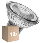 Multipack 10x Ledvance LED Reflector GU10 PAR16 8W 750lm 36D - 827 Extra Warm White | Dimmable - Replaces 100W