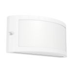 Eglo Wall Light Poggiarello White | IP54 - Suitable for 1x E14