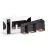 D'Lite Ceiling Light Kubo Aluminium Black Tiltable and Rotatable | IP20 - Suitable for 3x GU10