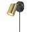 Nordlux Explore Wall Light Metal and Ceramic Brass | Suitable for GU10