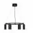 Nordlux Vico Pendant Aluminium and Metal Black | 534mm - Suitable for 6x GU10