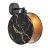Emibig Wall Light Motif Steel Black | Suitable for 1x E27 - Max 15W
