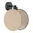 Emibig Wall Light Motif Steel Black | Suitable for 1x E27 - Max 15W