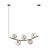 Emibig Pendant Ritz Steel Black | Suitable for 5x E14 - Max 10W