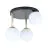 Emibig Ceiling Light Dolce Steel Black | Suitable for 3x E14 - Max 10W
