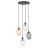 Emibig Pendant Astral Steel Black | Suitable for 4x E14 - Max 10W