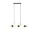 Emibig Pendant Rory Steel Black | Suitable for 6x E14 - Max 10W
