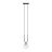Emibig Pendant Glam Steel Black | Suitable for 1x E14 - Max 10W