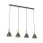 Emibig Pendant Rosa Steel Black | Suitable for 4x E27 - Max 15W
