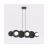 Emibig Pendant Model Steel Black | Suitable for 6x G9 - Max 8W