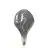 Calex XXL Organic Evo Titanium LED E27 Filament 6W 90lm- 818 Extra Warm White | Dimmable