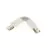 Bright Choice 1-Phase Rail Flexible Connector White