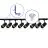 Bright Choice Complete Set 1-Phase Rail L 1,5 x 2 Meter Black | incl. 8x Spot + GU10 2700K 3W Dimmable + End Cap, Power Connector and L -Connector 