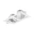 Philips LED Spot Greenspace Accent Gridlight Aluminium White 45W 3000lm 36D - 830 Warm White | 154mm - IP20