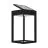 Eglo Wall Light Suzzara Solar Black 6W 800lm - 840 Cool White | IP65 - Motion Sensor