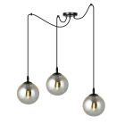 Emibig Pendant Gigi Steel Black | Suitable for 3x E14 - Max 10W