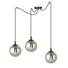 Emibig Pendant Gigi Steel Black | Suitable for 3x E14 - Max 10W