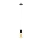 Eglo Pendant Pozueta Steel Black | IP20 - Suitable for 1x E27 